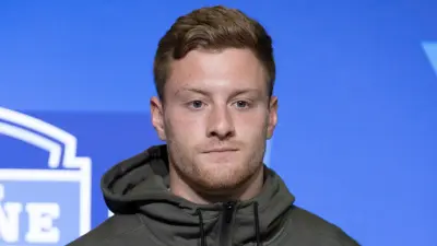 Will Levis speaking to reporters