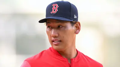 Masataka Yoshida during batting practice