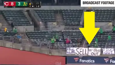 A look at signs in the outfield