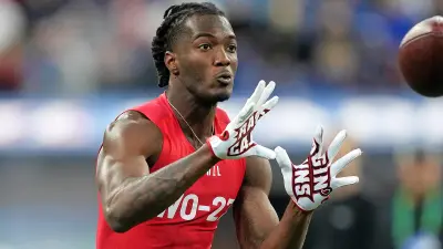 Michael Jefferson ready to catch a ball