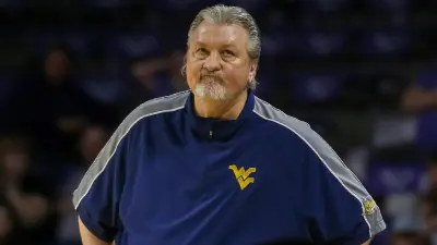 Bob Huggins with a sad face