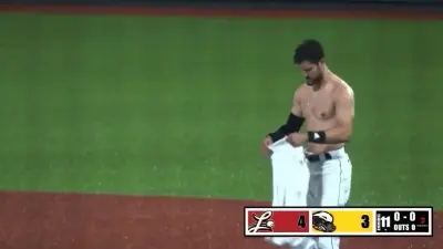 Jack Reinheimer getting dressed