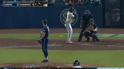 Vandy and Auburn playing baseball