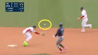 The Red Sox commit a series of errors