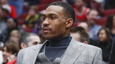 Jabari Parker wearing a suit