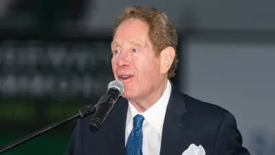 John Sterling making a speech