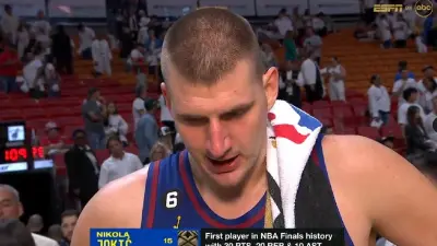 Nikola Jokic in an interview