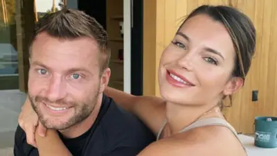 Sean McVay and his wife Veronika