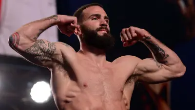Caleb Plant flexing