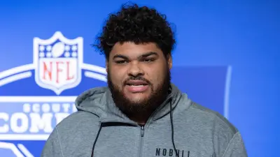 Darnell Wright at the NFL Combine