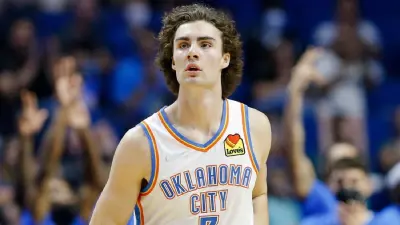 Josh Giddey in his Thunder uniform