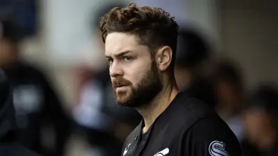 Lucas Giolito in the dugout
