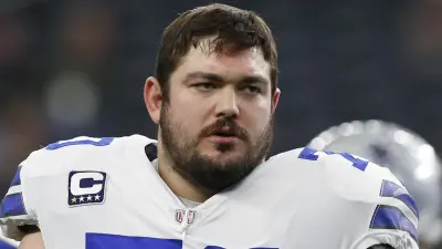 Zack Martin without a helmet