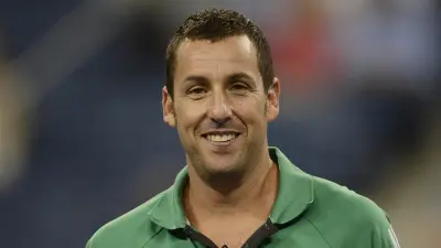 Adam Sandler smiling