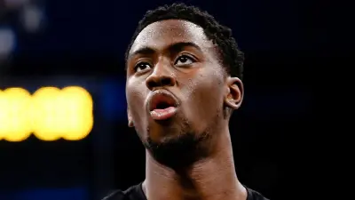 Caris Levert with his mouth open