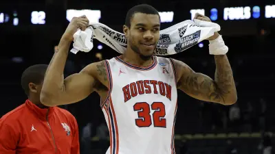 Reggie Chaney holding a towel