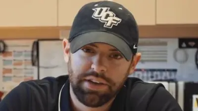 SJ Tuohy in a UCF hat