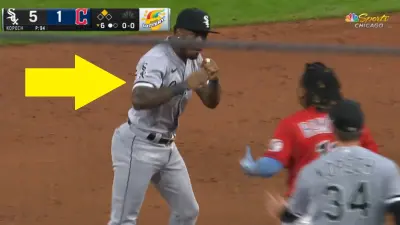 Tim Anderson in a boxing stance