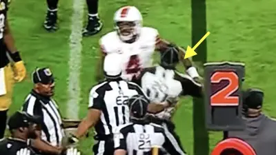 Deshaun Watson shoves a referee