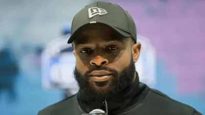 KeShawn Vaughn at a press conference