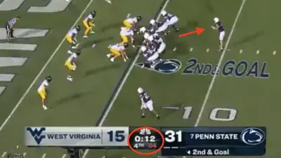 James Franklin has Penn State score a TD in the closing seconds against WVU