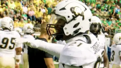 Shiloh Sanders talks trash before a game