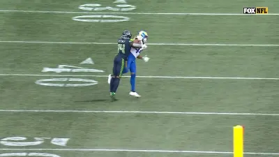 DK Metcalf shove
