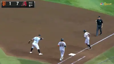 The Giants playing the Diamondbacks