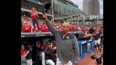 Terry Francona raises his hat