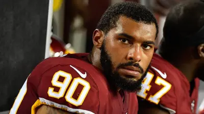 Montez Sweat on the sideline
