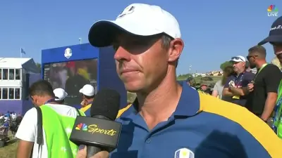 Rory McIlroy in an interview