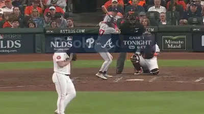An ad during the Astros-Twins game