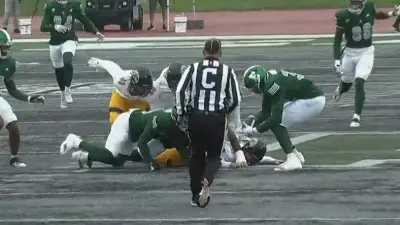 A Kent State-Eastern Michigan scrum