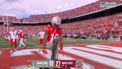 Marvin Harrison Jr does the silencer