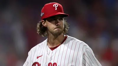 Aaron Nola during a game