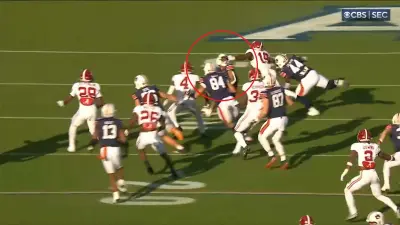 Auburn missed facemask