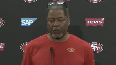 49ers' Steve Wilks with the media