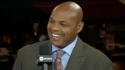 Charles Barkley laughing