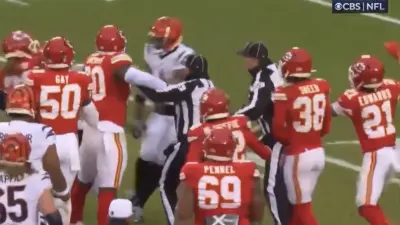 L'Jarius Sneed and Ja'Marr Chase get into an altercation during Chiefs-Bengals game