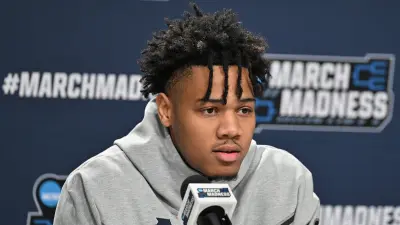 Terrence Shannon Jr at a press conference