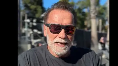 Arnold Schwarzenegger in sunglasses