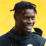 George Pickens smiling