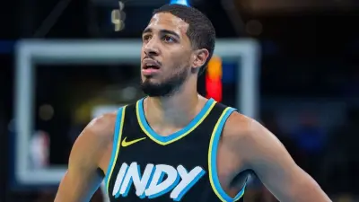 Tyrese Haliburton in his Pacers uniform