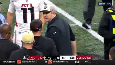 Arthur Smith angry at Dennis Allen