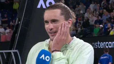 Sascha Zverev in an interview