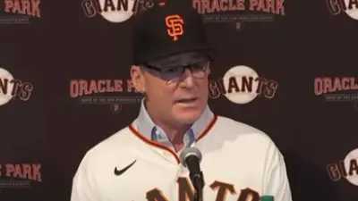 Bob Melvin at a press conference