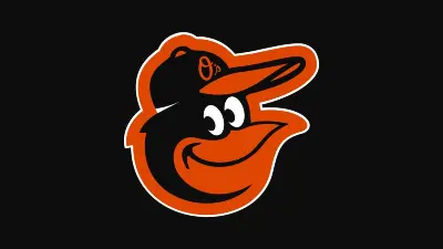 The logo of the Baltimore Orioles