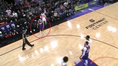 Devin Booker on the floor