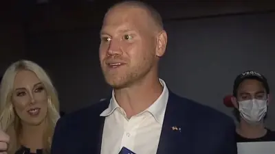 Daniel Rodimer during a media event