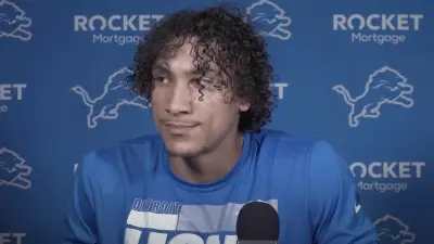 Josh Reynolds at a press conference